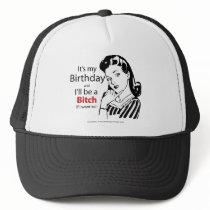 Its My BIrthday Mesh Hat