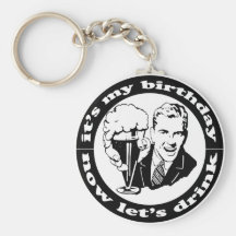 It's My Birthday Key Chain