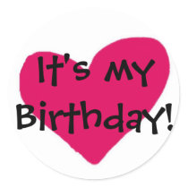 It's my birthday! stickers by princessklb07 It's my birthday! stickers