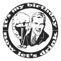 It's My Birthday stickers