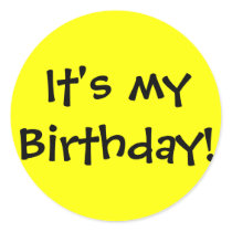 It's my birthday! stickers by princessklb07 It's my birthday! stickers