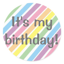 It's my birthday! stickers by princessklb07 It's my birthday! stickers