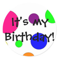 It's my birthday! stickers by princessklb07 It's my birthday! stickers