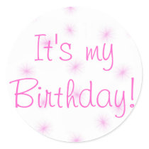 It's my birthday! stickers by princessklb07 It's my birthday! stickers