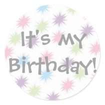 It's my birthday! stickers by princessklb07 It's my birthday! stickers