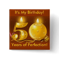 It's My Birthday!, Years of Perfect... buttons