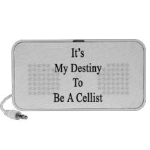 It's My Destiny To Be A Cellist Portable Speaker