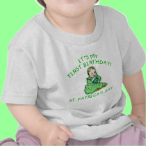 It's My First Birthday St Patricks Day Products t-shirts by LeprechaunGifts It's My First Birthday St Patricks Day Products t-shirts