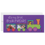 It's My First Birthday Train Invite