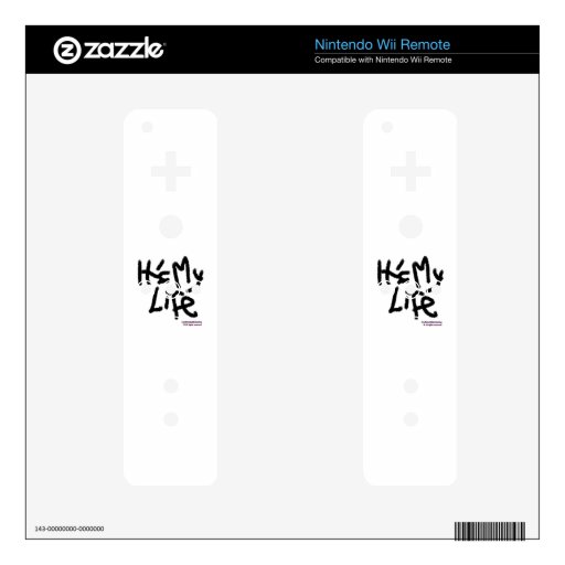 It's my life nintendo wii remote skins