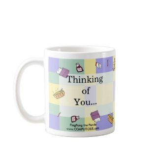 It's no fun to be sick - Get Well Soon mug