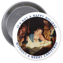 It's Not a Happy Holiday without a Merry Christmas Pins