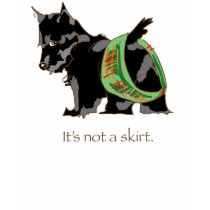 It's Not a Skirt t-shirts