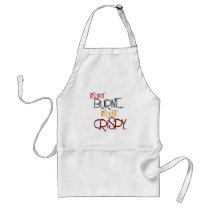 it's not burnt... apron