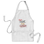 it's not burnt... apron