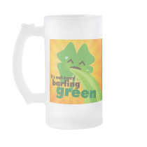 It's Not Easy Barfing Green - Mug