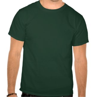 It's Not Easy Barfing Green Tee shirt