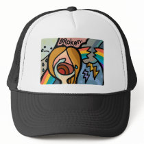 it's not my head that's broken it's my heart. hats