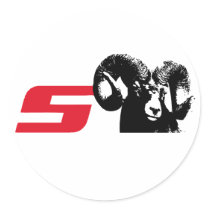 Its Not Pronounced Es-Ram Round Stickers