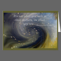 It's not what you look at card.. - Customized by lorale It's not what you look at card.. - Customized