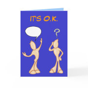 It's O.K.Smoothmen Friendship card
