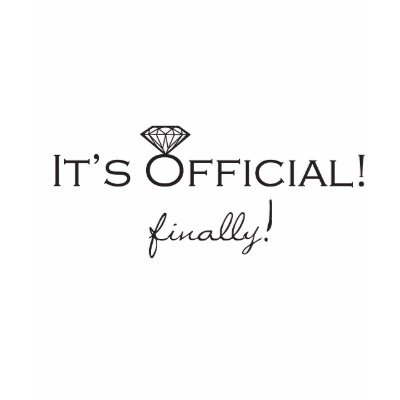 It's Official Shirt by labellarue