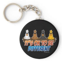 It's OK To be Different keychains