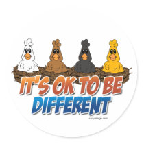 It's OK To be Different stickers