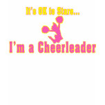 It's OK to Stare, I'm a Cheerleader t-shirts
