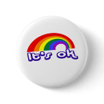 "It's ok" with rainbow