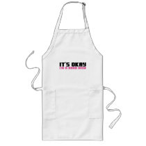 It's Okay, I'm a Band Mom aprons