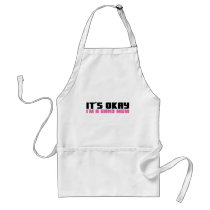 It's Okay, I'm a Band Mom aprons