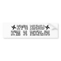 It'S Okay I'M A Ninja bumper stickers by worldsfair It'S Okay I'M A Ninja bumper stickers