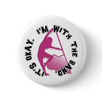It's Okay, I'm With The Band buttons by missyoulovexo It's Okay, I'm With The Band buttons