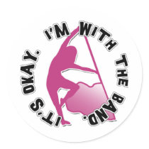 It's Okay, I'm With The Band stickers by missyoulovexo It's Okay, I'm With The Band stickers