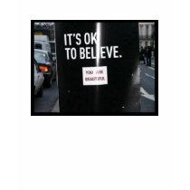 Its okay to believe you're beautiful t-shirts