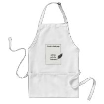 It's only a blank page... aprons
