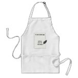 It's only a blank page... aprons