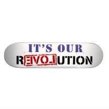 It's Our rEVOLution Skateboard Decks