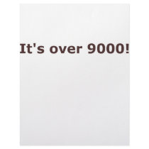 It's over 9000! letterhead by szclothingdesigns It's over 9000! letterhead