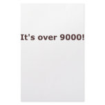 It's over 9000! stationery