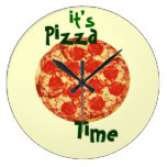 It's Pizza Time Clock