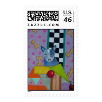 It's Raining Bones - Hallelujah Postage Stamp