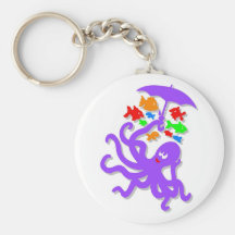 It's "raining" fish, keychain