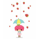 It's Raining Fruits: Strawberry T-shirt