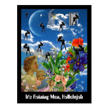It's Raining Men, Hallelujah Post Card