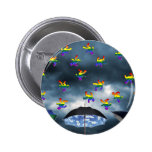 It's Raining Men! Pinback Buttons