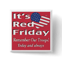 It's Red Friday buttons by sharoncasella It's Red Friday buttons