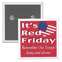 It's Red Friday Buttons