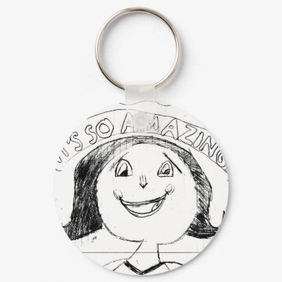 IT'S SO AMAZING KEYCHAINS by anaisacolon
